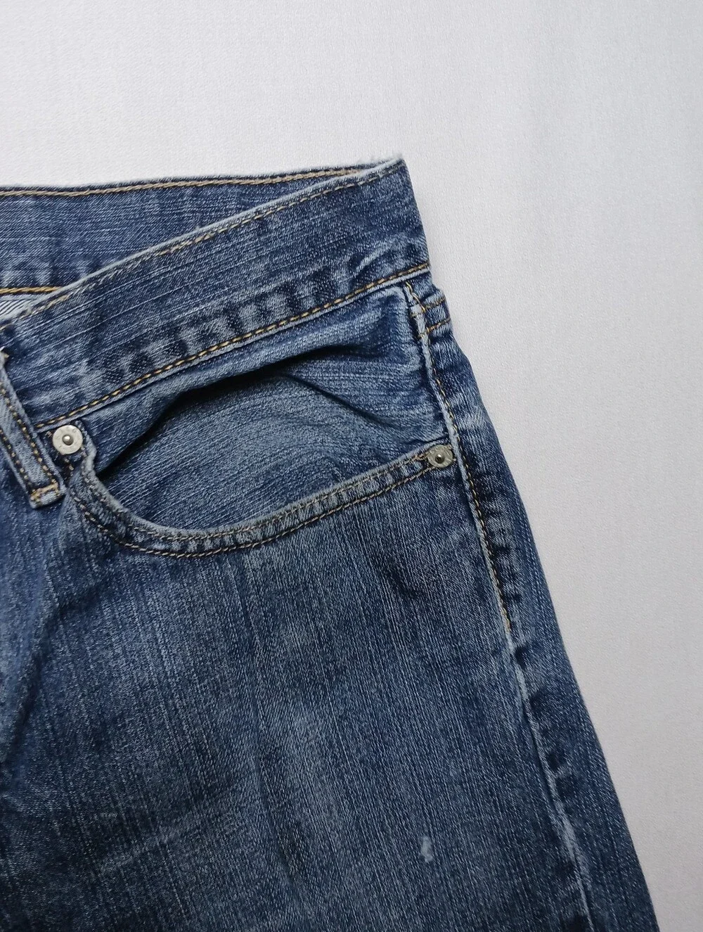 Levi's 559 Mens Relaxed Straight Jeans 33X34 Medium Blue Denim